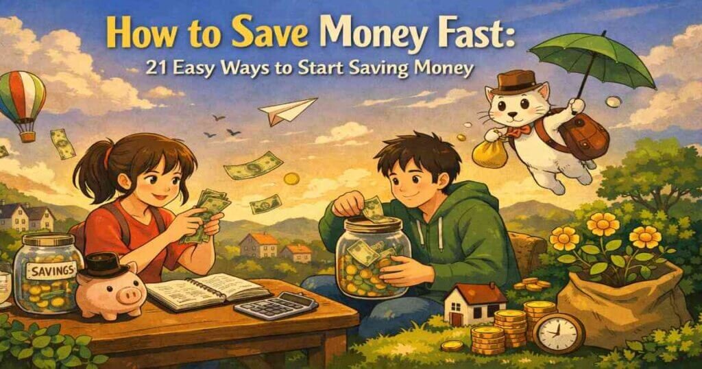 How to save money fast by building simple savings habits and cutting everyday expenses