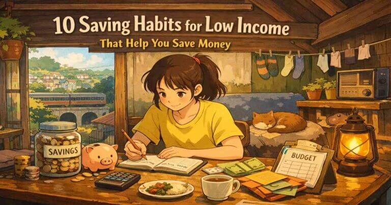 Saving habits for low income households using simple budgeting and cash-management strategies