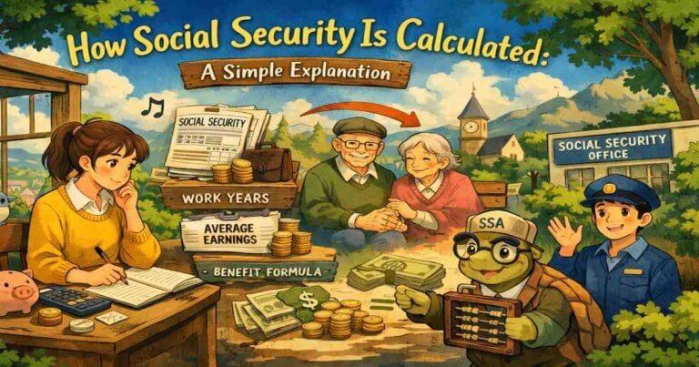 How Social Security is calculated using earnings history, benefit formula, and claiming age