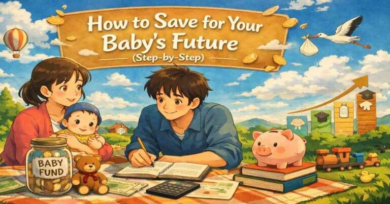 How to save for baby’s future using simple long-term financial planning steps