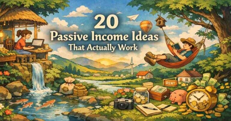Passive income ideas that generate cash flow through investments, assets, and scalable income streams