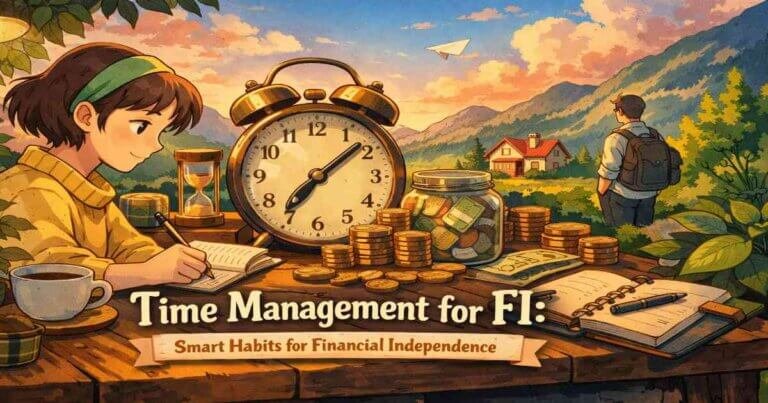 Time management for FI with daily planning, focused work blocks, and productivity habits